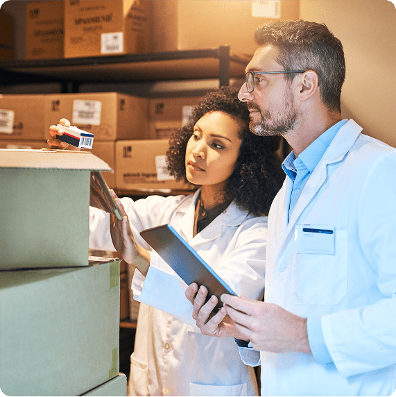 Otimização da logística e operações comerciais