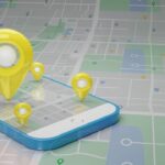 maps com diversos pins amarelos mostram Capilaridade de farmácias no PBM da Funcional